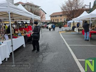 Strona, mercatino e iniziative natalizie: alberi creativi e musica per le vie del paese FOTO e VIDEO di Catia Ciccarelli per newsbiella.it