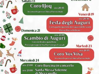 A Pollone gli auguri in piazza di buone feste della Pro Loco A Pollone gli auguri in piazza di buone feste della Pro Loco