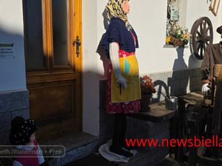 Rivò, il presepe da vivere: un viaggio nel Natale di una volta FOTO e VIDEO Catia Ciccarelli e Mauro Bedenetti per newsbiella.it