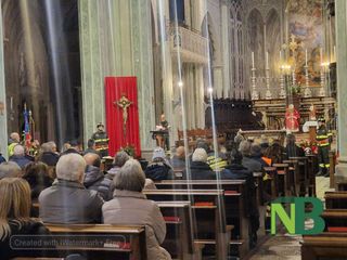 Festa dei Vigili del Fuoco, Santa Barbara, il vescovo di Biella: "Siete un esempio di coraggio"