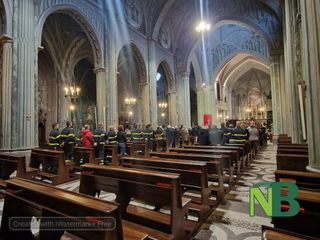 Festa dei Vigili del Fuoco, Santa Barbara, il vescovo di Biella: "Siete un esempio di coraggio"