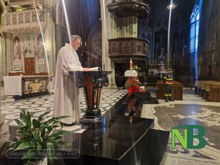 Festa dei Vigili del Fuoco, Santa Barbara, il vescovo di Biella: "Siete un esempio di coraggio"