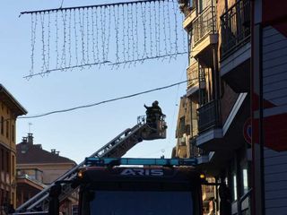 Cossato, intervento dei Vigili del Fuoco in via Mazzini FOTO e VIDEO Diana Vargan