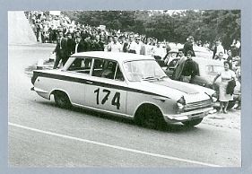 Cortina Ford Lotus con guida a destra FOTO copyright Roberto Marchisotti