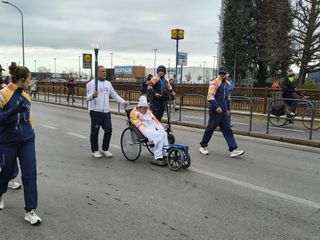 Il passaggio della fiaccola olimpica a Vercelli negli scatti di Ciro Simoni FOTO