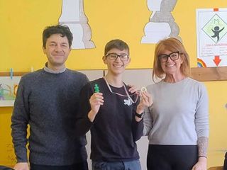 Trofeo Scacchi Biella3, 34 studenti in gara. Podio a Campagnolo e a Kalleparampil, Campagnolo Giuseppe Trofeo Scacchi Biella3, 34 studenti in gara. Podio a Campagnolo e a Kalleparampil, Campagnolo Giuseppe