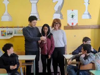 Trofeo Scacchi Biella3, 34 studenti in gara. Podio a Campagnolo e a Kalleparampil, Kalleparampil Angela Trofeo Scacchi Biella3, 34 studenti in gara. Podio a Campagnolo e a Kalleparampil, Kalleparampil Angela