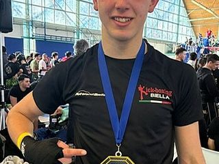 Nicolò Rosso, Kick boxing, grande spettacolo al Palazzetto Pertini: trionfi biellesi agli Europei WBFC-ASI FOTO