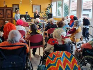 Il Carnevale è arrivato anche alla Rsa Oasi di Chiavazza