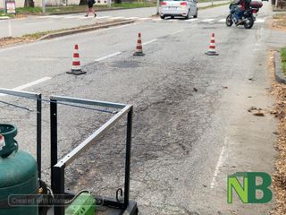 Biella, strade dissestate, il Comune testa la piastra a infrarossi