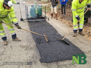 Biella, strade dissestate, il Comune testa la piastra a infrarossi