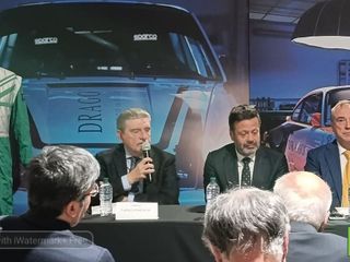 Drago Lanificio in Biella ospita la presentazione del "13° Rally Valli Biellesi - 2° Memorial Umberto Drago" FOTO e VIDEO Mattia Baù per newsbiella.it