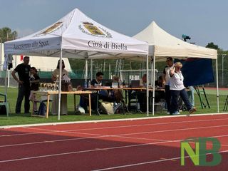 Biella, grande successo per il Trofeo Città di Biella: record italiani e trionfo Unione Giovane Biella allo Stadio Lamarmora FOTO Davide Finatti per newsbiella.it Biella, grande successo per il Trofeo Città di Biella: record italiani e trionfo Unione Giovane Biella allo Stadio Lamarmora FOTO Davide Finatti per newsbiella.it