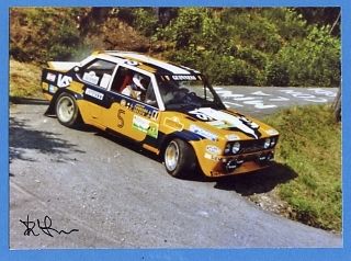 Tognana-Cresto 131 Abarth 1981 prova Castellamonte foto copyright Roberto Marchisotti