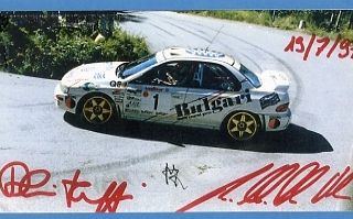 Dalla Villa- Fappani prova alla Romanina 1997 foto copyright Roberto Marchisotti