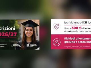 Università Telematica Pegaso Biella: aperte le iscrizioni 2026/2027 con sconto fino a 300 euro