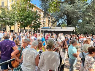 "Giù le mani dai ciliegi": a Biella cittadini in piazza contro il progetto agli Zumaglini FOTO e VIDEO Massimo Giacobbe per newsbiella.it