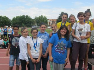 La squadra dell'istituto Ic Cossato