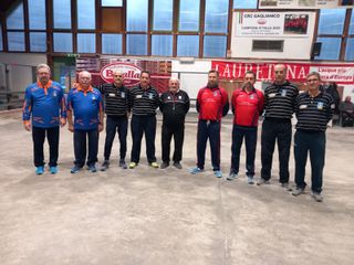 I semifinalisti - Foto Federbocce