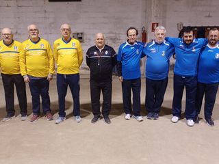 Bocce Valdengo e Novara Bocce, finaliste girone B - Foto Federbocce Bocce Valdengo e Novara Bocce, finaliste girone B - Foto Federbocce
