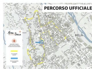 Mappa del percorso
