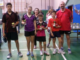 Premiazione del torneo Ragazzi vinto da Simone Cagna