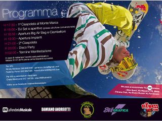 Il programma degli eventi