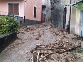 Allagamenti ad Ailoche in frazione Giunchio Allagamenti ad Ailoche in frazione Giunchio