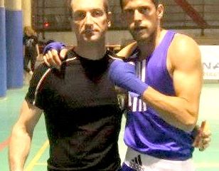 Giampiero Bono e il coach Frascella