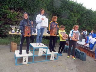 Maria Antonietta Di Napoli sul podio Maria Antonietta Di Napoli sul podio