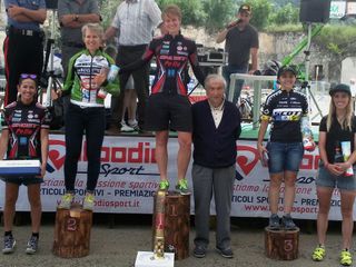 Il podio femminile (Foto Biella&Dintorni) Il podio femminile (Foto Biella&Dintorni)