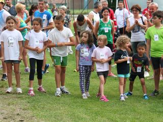 la partenza dei più piccoli