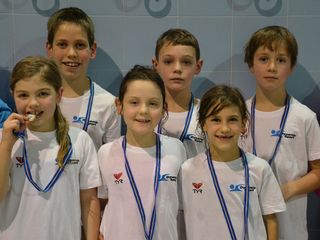 Staffetta 6x25 stile libero salvagente