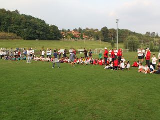 Le squadre schierate