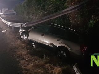 L'incidente sulla Trossi a Gaglianico - Foto Fighera