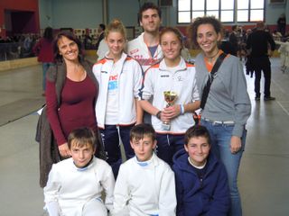 Pietro Lebole, Davide Deva, Tommaso Rama, Cinzia Sacchetti, Serena Caucino, Benedetta Repanati, Jessica Lagna e Edoardo Bilato