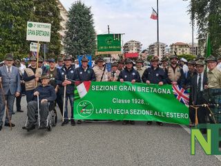 96a Adunata degli Alpini a Biella, le immagini della testa della sfilata dell'11 maggio FOTOGALLERY