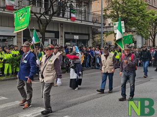 96a Adunata degli Alpini a Biella, le immagini della testa della sfilata dell'11 maggio FOTOGALLERY