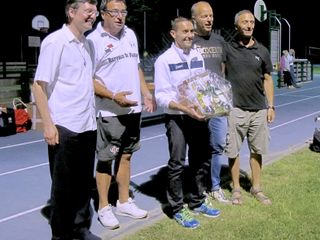 Un momento della premiazione