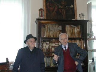 Monsignor Delmo Lebole e Commendator Mario Coda