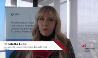 Luppi (Msd): "Sotatercept farmaco innovativo per ipertensione polmonare"