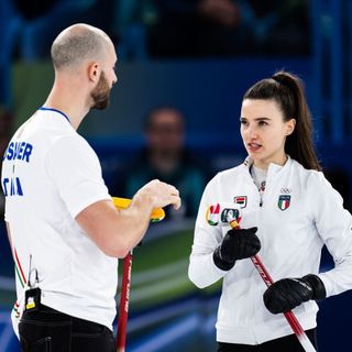 Il curling si tinge d’azzurro, Constantini e Mosaner di bronzo nel doppio misto