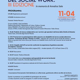 "Innovare nel welfare. La prospettiva del Social Work", un convegno a Città Studi
