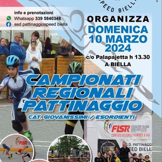 La Stagione Agonistica pattinaggio velocità inizia con i “campionati regionali G/E Biella“