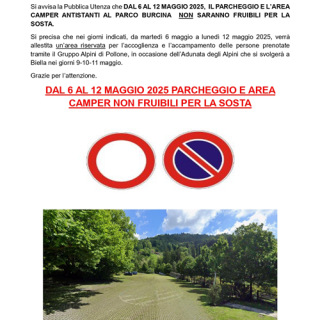 Pollone, disposizioni per l'Adunata