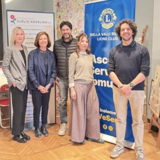 Arte e solidarietà: consegnato il ricavato della “Cena in Galleria” alla Fondazione Clelio Angelino.