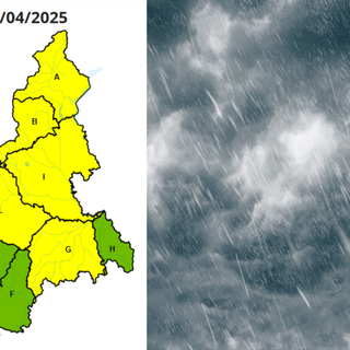 Condizioni meteo: permane l'allerta gialla, attesi miglioramenti a Pasquetta.