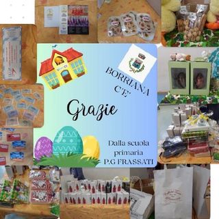 Dalla primaria di Borriana, un grazie ai negozianti