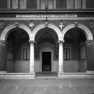 Biella nelle foto d’archivio: l’Istituto Eugenio Bona nel ‘900 - Copyright Fondazione Sella 2025.