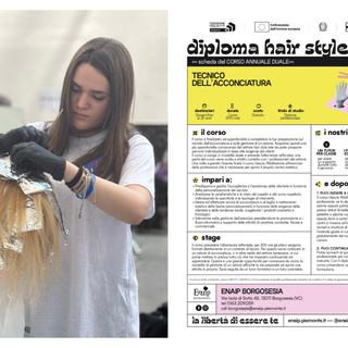 Corso gratuito Tecnico Acconciatura a Borgosesia